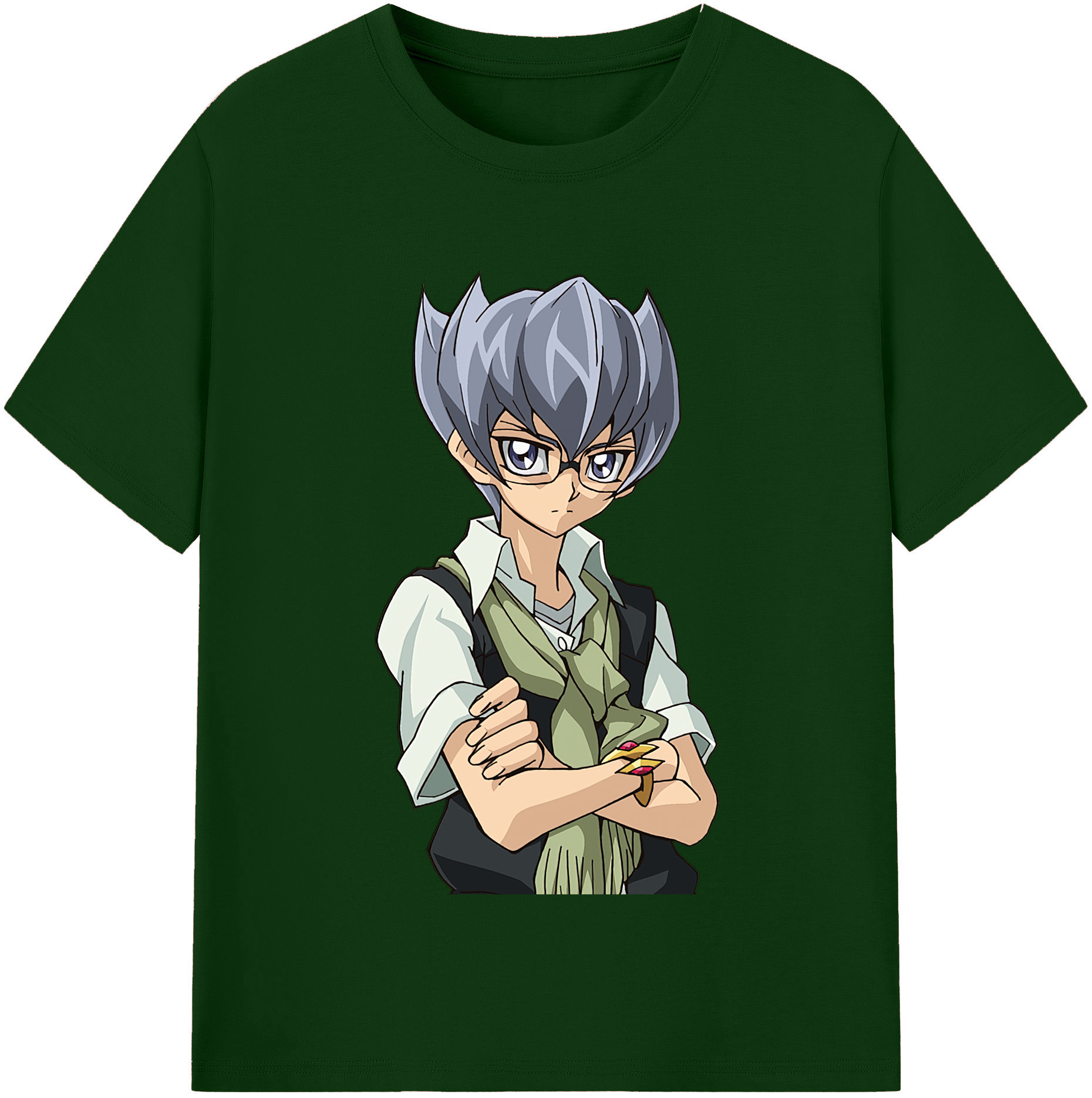 （画像用） 遊☆戯☆王 Yu-Gi-Oh! 綿100％半袖Tシャツ（フロントプリント）